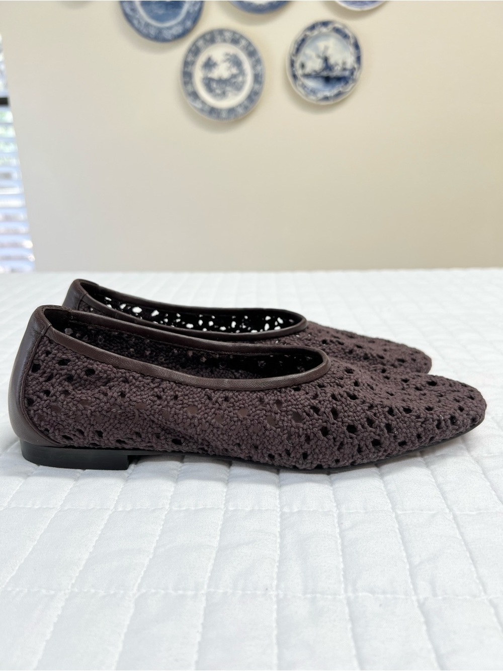 Madewell The Mylie Ballet Flat in Espresso Bean Brown Size 7.5 - Picture 4 of 10